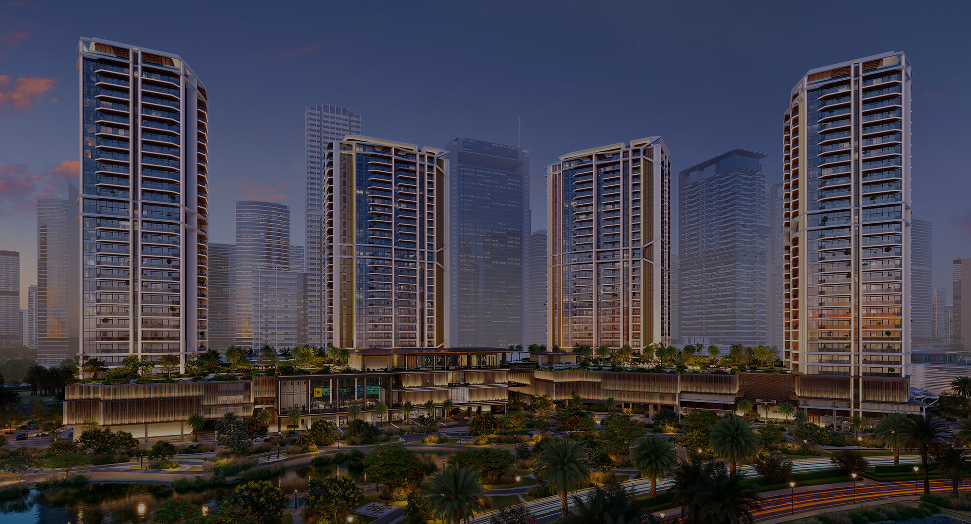 Квартирные башни Eltiera Views, интегрированные в Jumeirah Islands
